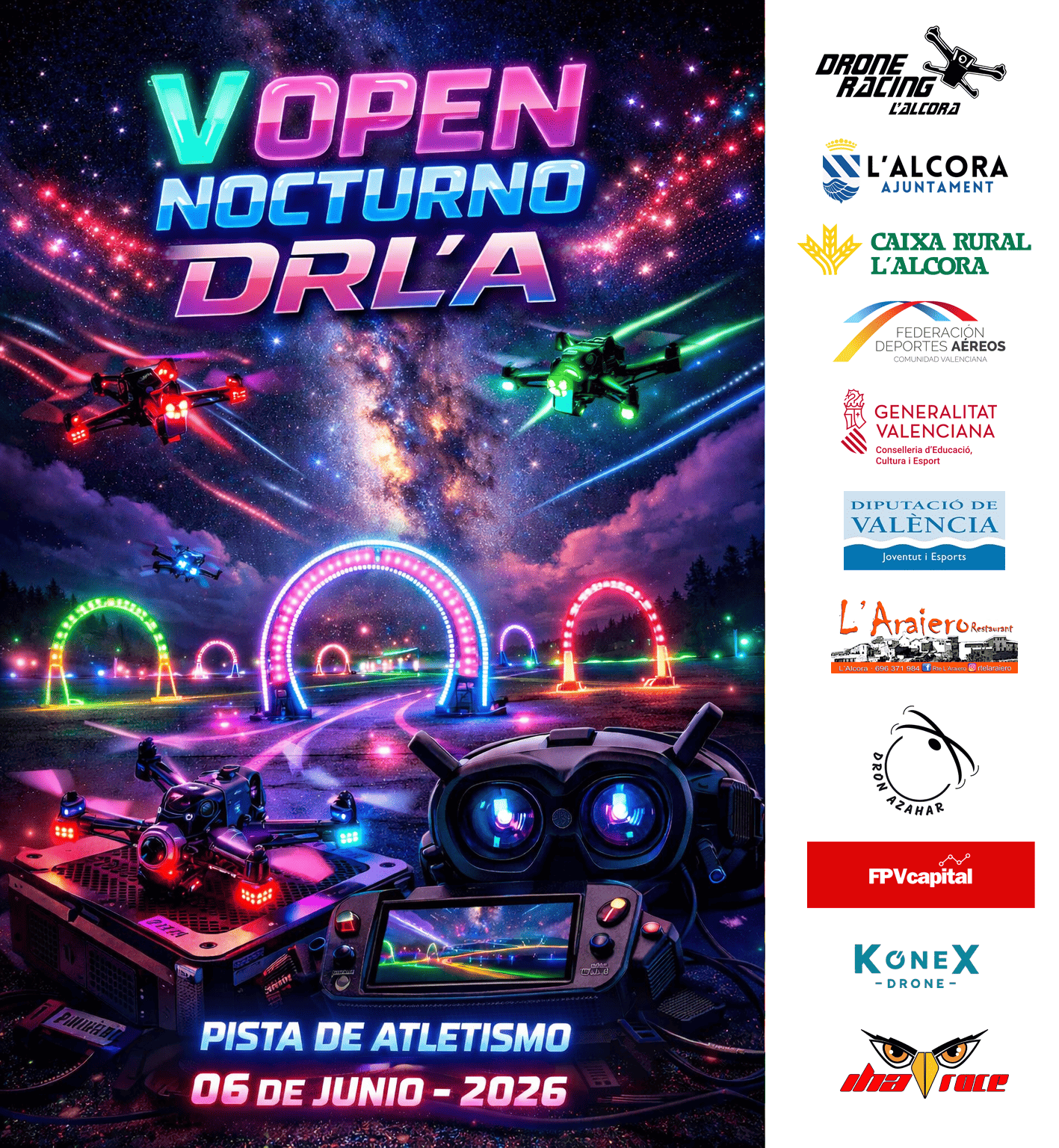 IV OPEN NOCTURNO 2026 Alcora comprim